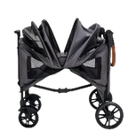 Adjustable 4-Wheel Outdoor Pet Stroller with Large Capacity Aluminum Tube Frame — Foldable