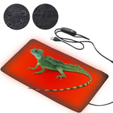 USB Leather Heating Pad — 3-Level Anti-Scratch Warmer for Reptiles & Small Pets