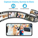 Tuya Smart 4K WiFi AI Camera for Pets with Night Vision & AI Alerts