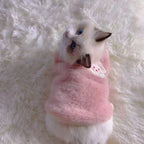 Thickened Winter Cat Vest — Warm Fleece-Lined Coat for Kittens & Small Pets