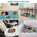 Washable Absorbent Pee Pad — Reusable Cage Liner for Small Pets