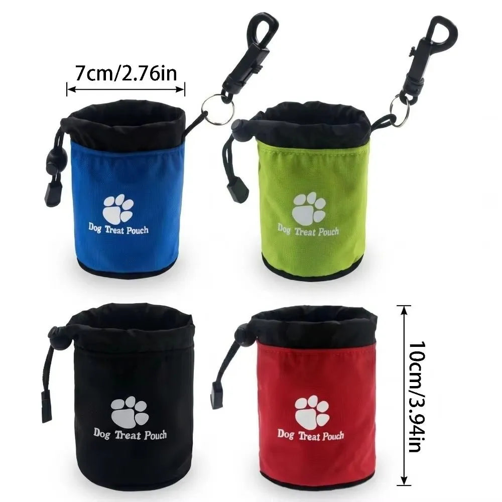 Dog Treat Training Pouch (Hands-Free, Leak-Proof, Belt Clip)
