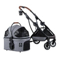 Dodopet Foldable Outdoor Travel Pet Stroller Trolley for Small & Medium Dogs & Cats