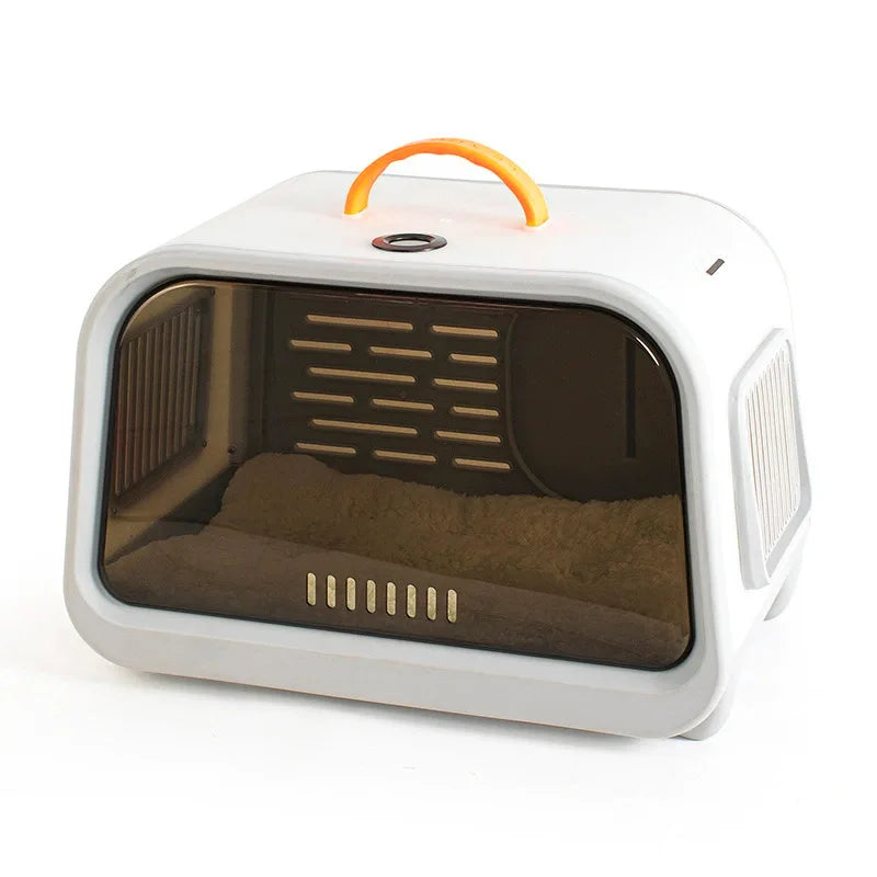 Portable Pet Space Capsule Carrier Bag — Handheld & Crossbody Outdoor Travel Bag for Cats & Small Dogs