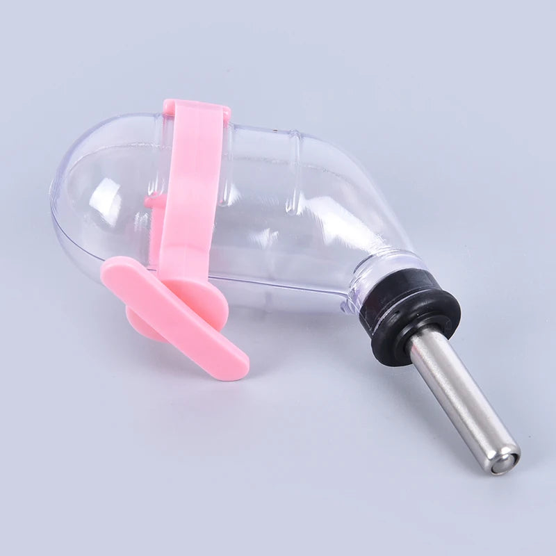 Small Pet Water Bottle Dispenser — Leak-Resistant Bottle for Hamsters & Rabbits