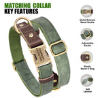 Personalized Dog Collar & Leash Set