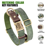 Personalized Dog Collar & Leash Set