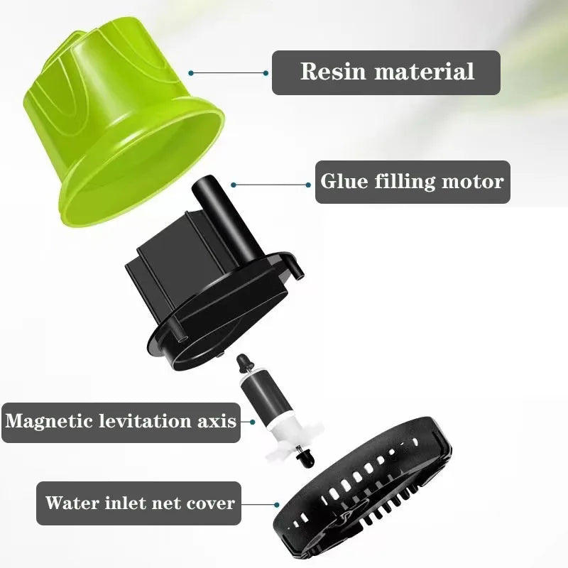 Submersible Water Pump for Aquarium, Pond & Fountain (Multi-Flow)