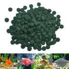 High-Purity Spirulina Tablets for Fish & Shrimp (50–1000pcs, Seaweed Enriched)