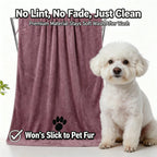Extra-Large Microfiber Pet Bath Towel — Durable, Non-Fading Quick-Dry
