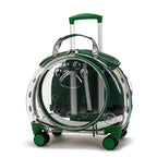 Transparent Space Capsule Pet Backpack Carrier — Large Capacity Multi-Purpose Outdoor Bag for Cats & Dogs