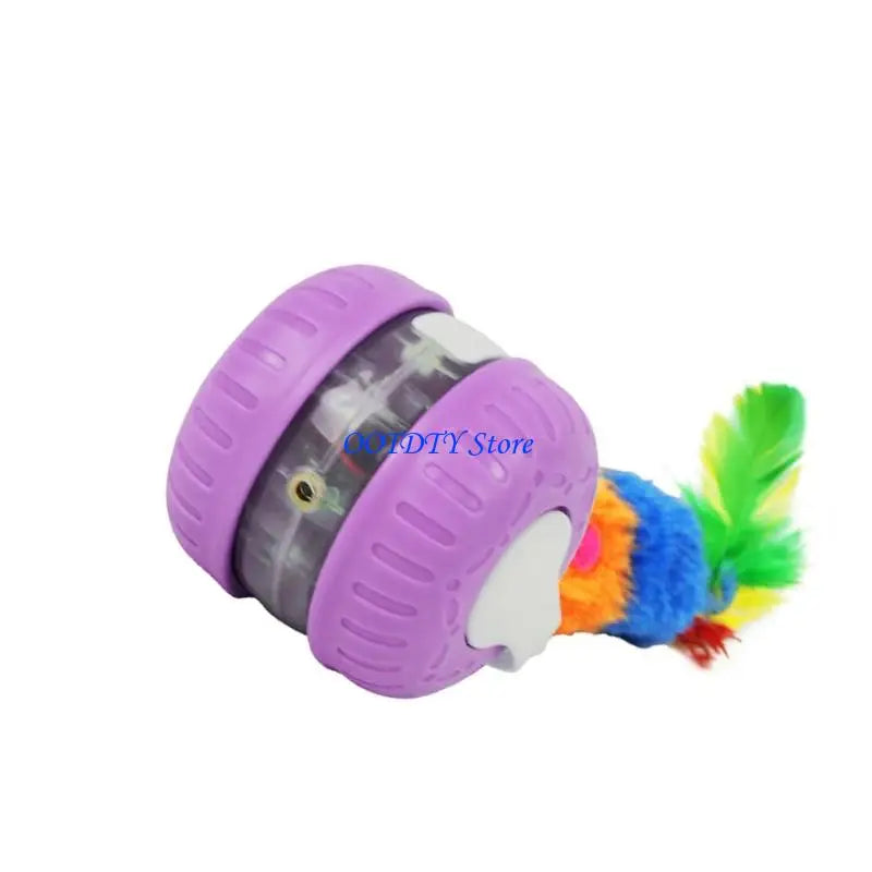 Electric Automatic Rolling Ball Cat Toy — Self-Moving Teaser for Cat & Kitten Exercise