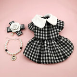 Tweed Dress Jacket for Small Dogs (Christmas Winter Clothes)