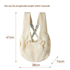 Portable Pet Chest Backpack (Outdoor, Travel, Cats & Dogs)