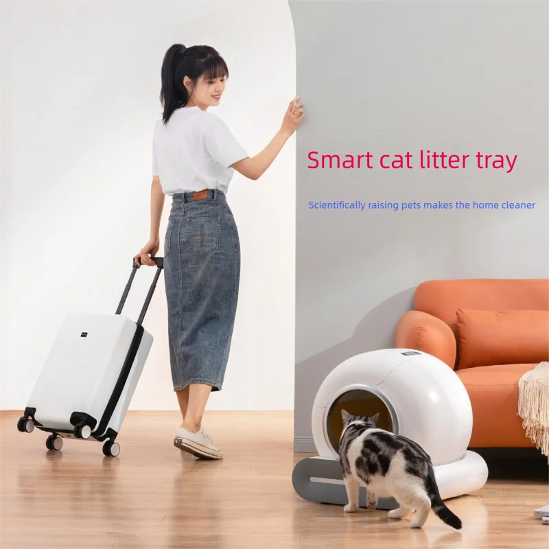 Smart Self-Cleaning Cat Litter Box