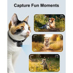 1080P HD Cat Camera Collar - No WiFi, No App Needed Mini Pet POV Cam
