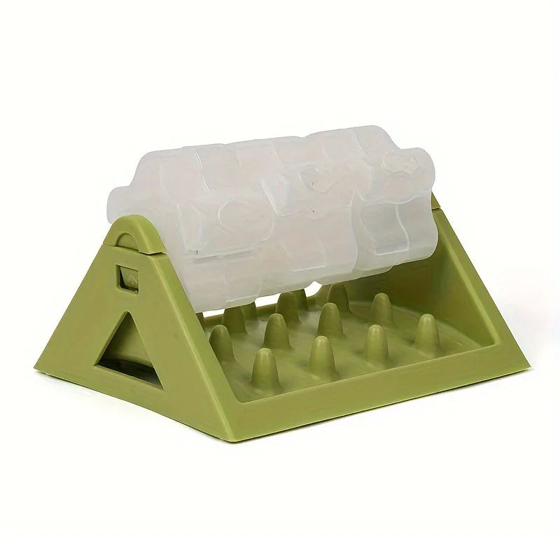 Rotating Slow Feeder Puzzle Toy for Cats & Dogs — Bite-Resistant Leaky Food Dispenser