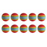 Colorful Foam Ball Cat Toys (10-Pack)