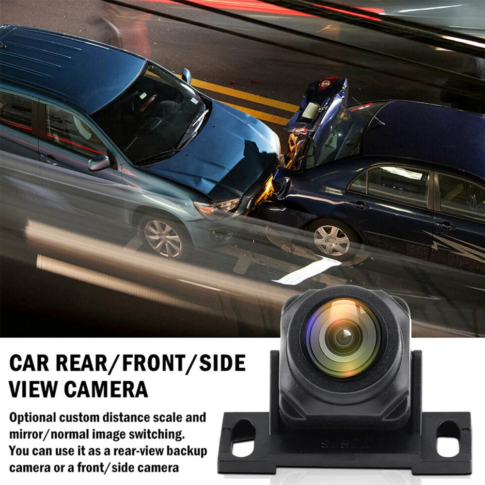 720P AHD Vehicle Backup Camera - 170° Wide-Angle Night Vision Reversing Camera
