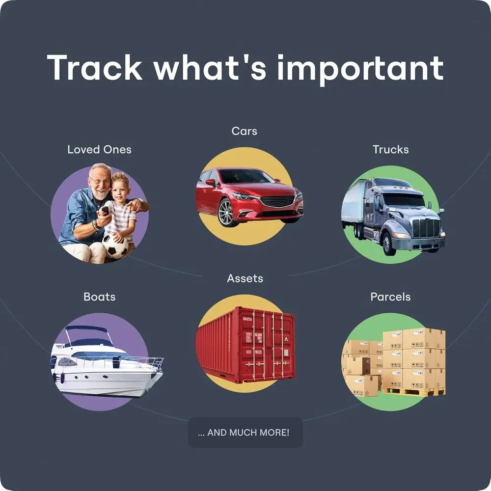 Mobile-200 4G Mini Magnetic GPS Tracker for Vehicles, People & Assets - Real-Time