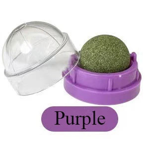 Mint Cat Dental Chew Ball Toy — Teeth Cleaning & Solo Play