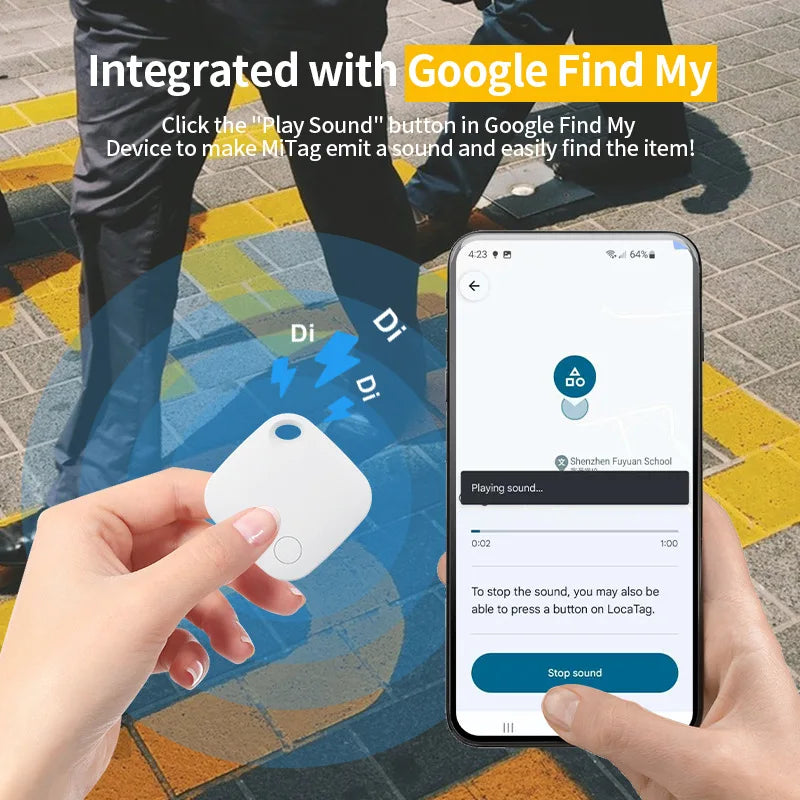 Google iTag Anti-Loss Tracker for Pets - Global Positioning