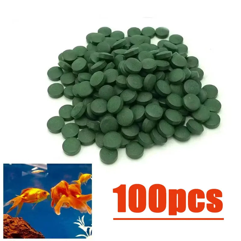 High Purity Spirulina & Seaweed Tablets for Fish & Shrimp