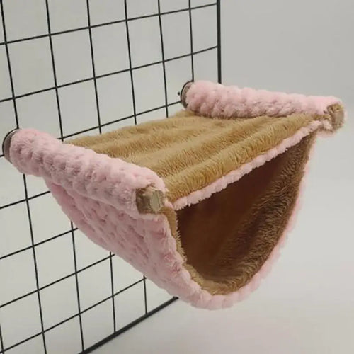 Hamster Hammock — Warm Hanging Nest Bed for Small Pets