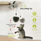 Electronic Yo-Yo Lifting Ball Cat Toy