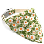 Daisy Flower Bandana Collar for Pets