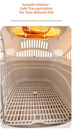 Airline-Approved Pet Carrier with Skylight Window for Cats & Dogs