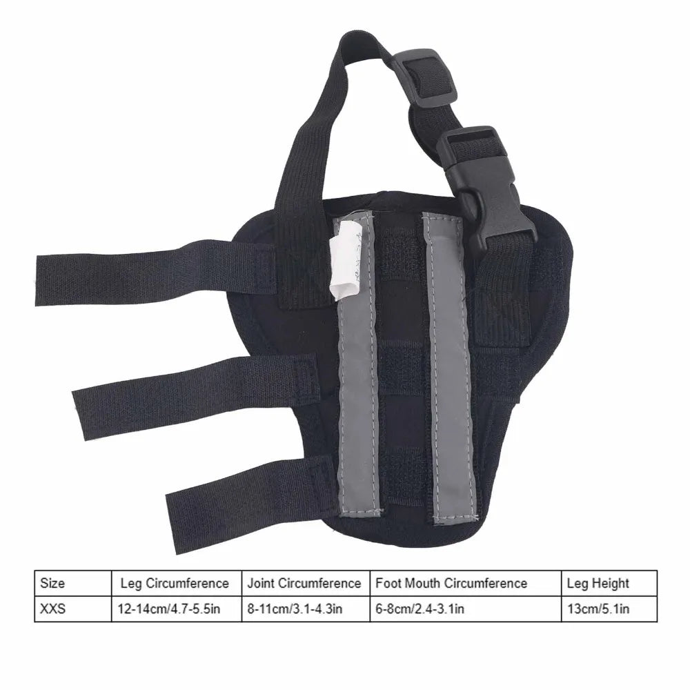 Dog Hind Leg Brace (Adjustable, Joint Stabilizing, Breathable)