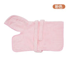 Quick-Dry Pet Bathrobe — Soft Absorbent Wrap for Dogs & Cats