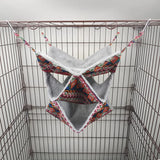 Sugar Glider Hammock — Warm Layered Hanging Bed for Small Pets