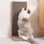 Large Cardboard Cat Scratcher & Nest Bed — Full-Stretch Scratch Pad