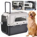 Rolling Pet Carrier with Wheels (Airline-Approved, Up to 44 lbs)