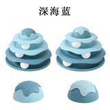 Little Bee Tumbler Toy — Self-Righting Spinning Cat Teaser