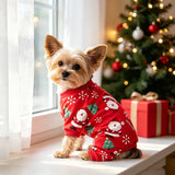 Christmas Santa Claus Dog Pajamas (Small Dog Holiday Pjs)