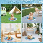 Interactive Floating Fish Cat Play Mat