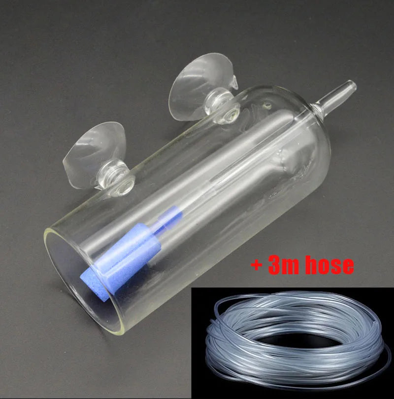 Glass CO2 & Air Diffuser for Aquariums — Fine Bubble