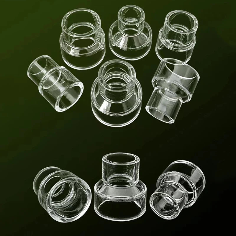 Acrylic Aquarium Pipe Variable Diameter Connectors (Transparent, DIY Fittings)