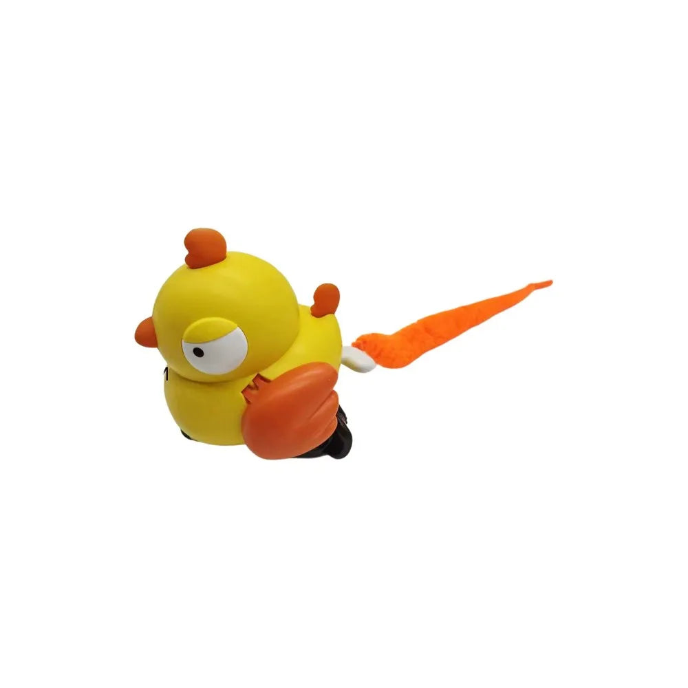Wind-Up Bird Cat Teaser Toy — Chirping, Bite-Resistant, No Batteries