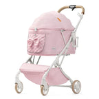 Breathable Lightweight Folding Outdoor Pet Stroller for Small & Medium Cats & Dogs — Convenient Carrier