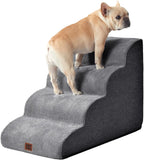 Curved Pet Stairs for High Beds (4-Step)