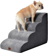 Curved Pet Stairs for High Beds (4-Step)