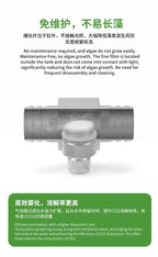 Aquarium Air Pump One-Way Check Valves (2-Pack, Anti-Backflow)