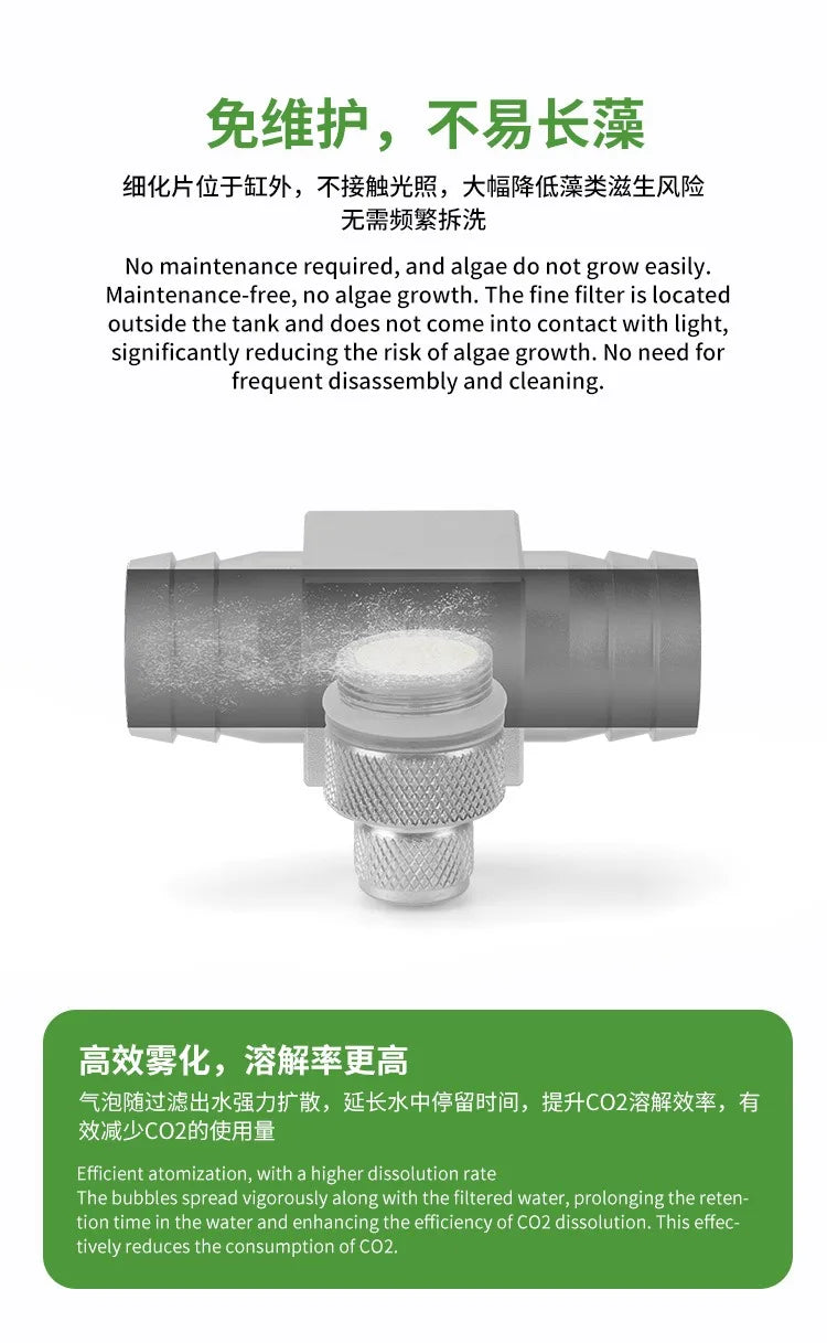 Aquarium Air Pump One-Way Check Valves (2-Pack, Anti-Backflow)