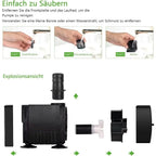 Submersible Aquarium Water Pump (3–25W, 220V & 110V, Multi-Size Fountain)