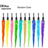 Replacement Worm Head Wand Attachments — 5 to 11-Pack