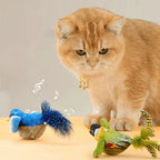 Chirping Electric Bird Toy — Catnip Hanging Cat Toy, 3-Pack